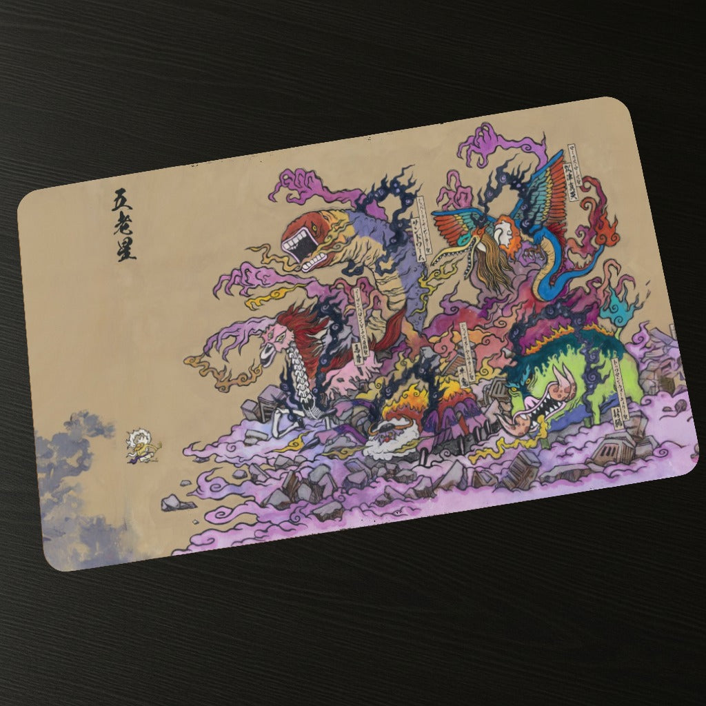Playmat Luffy vs Gorosei One Piece