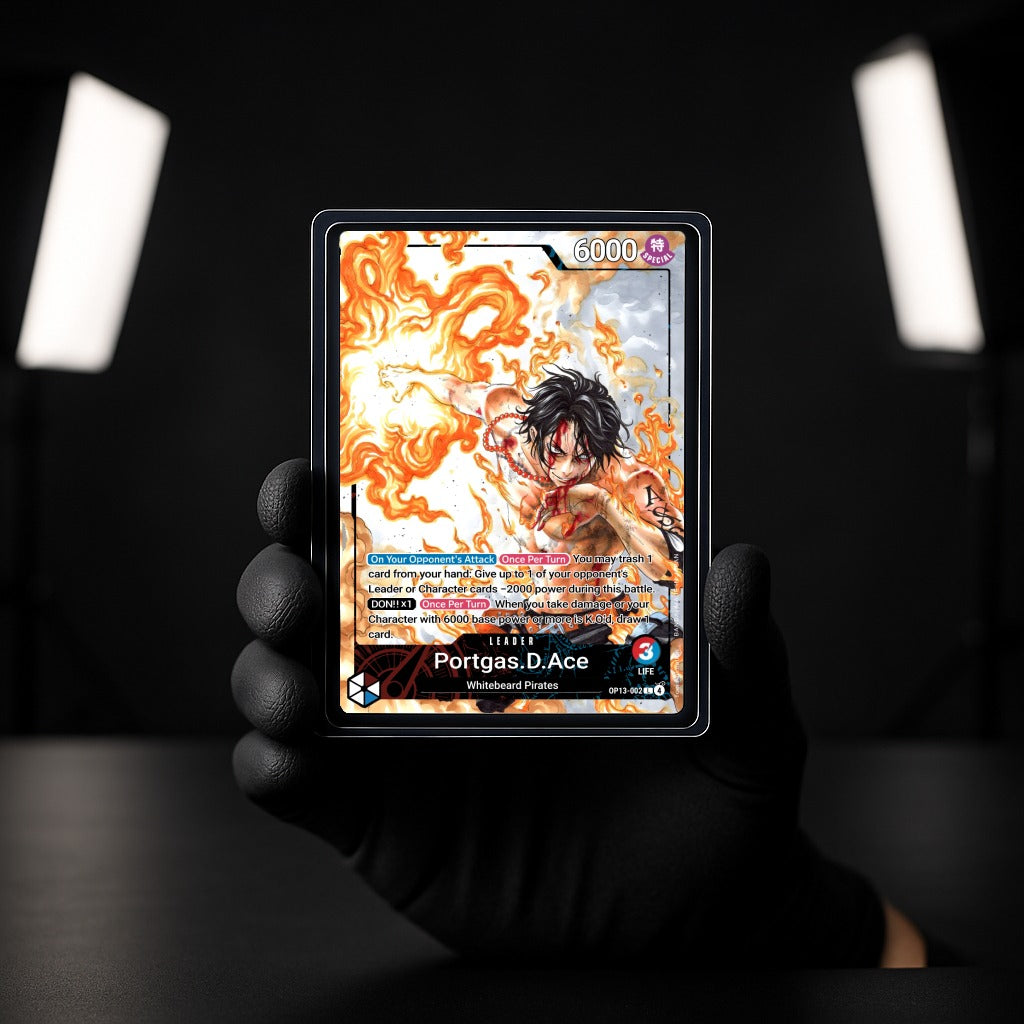 Portgas D. Ace Leader Alt Art Custom OP13