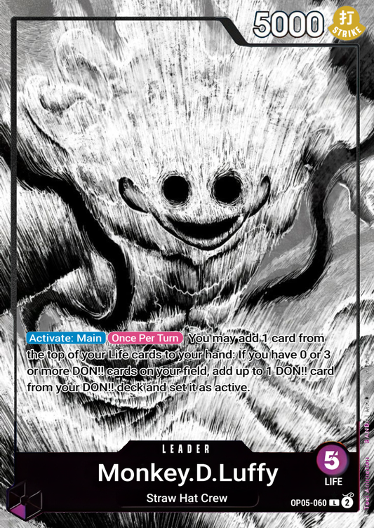 Monkey D. Luffy Leader Alt Art Personalizzato