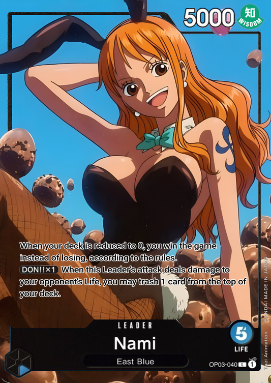 Nami Leader Alt Art Manga Personalizzato