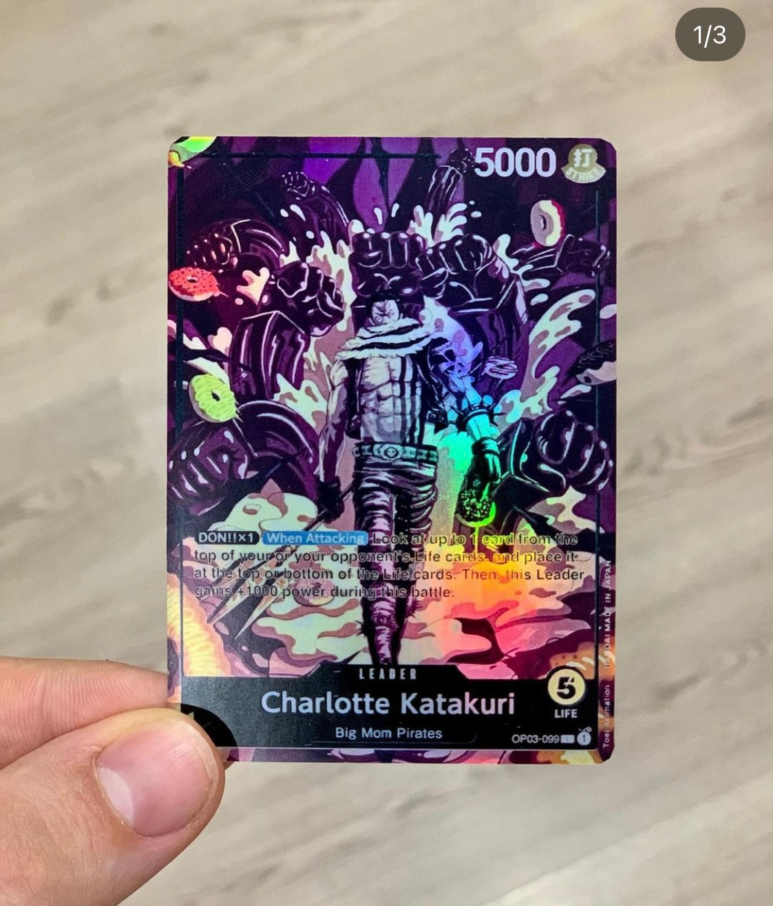 Katakuri Leader Alt Art Custom