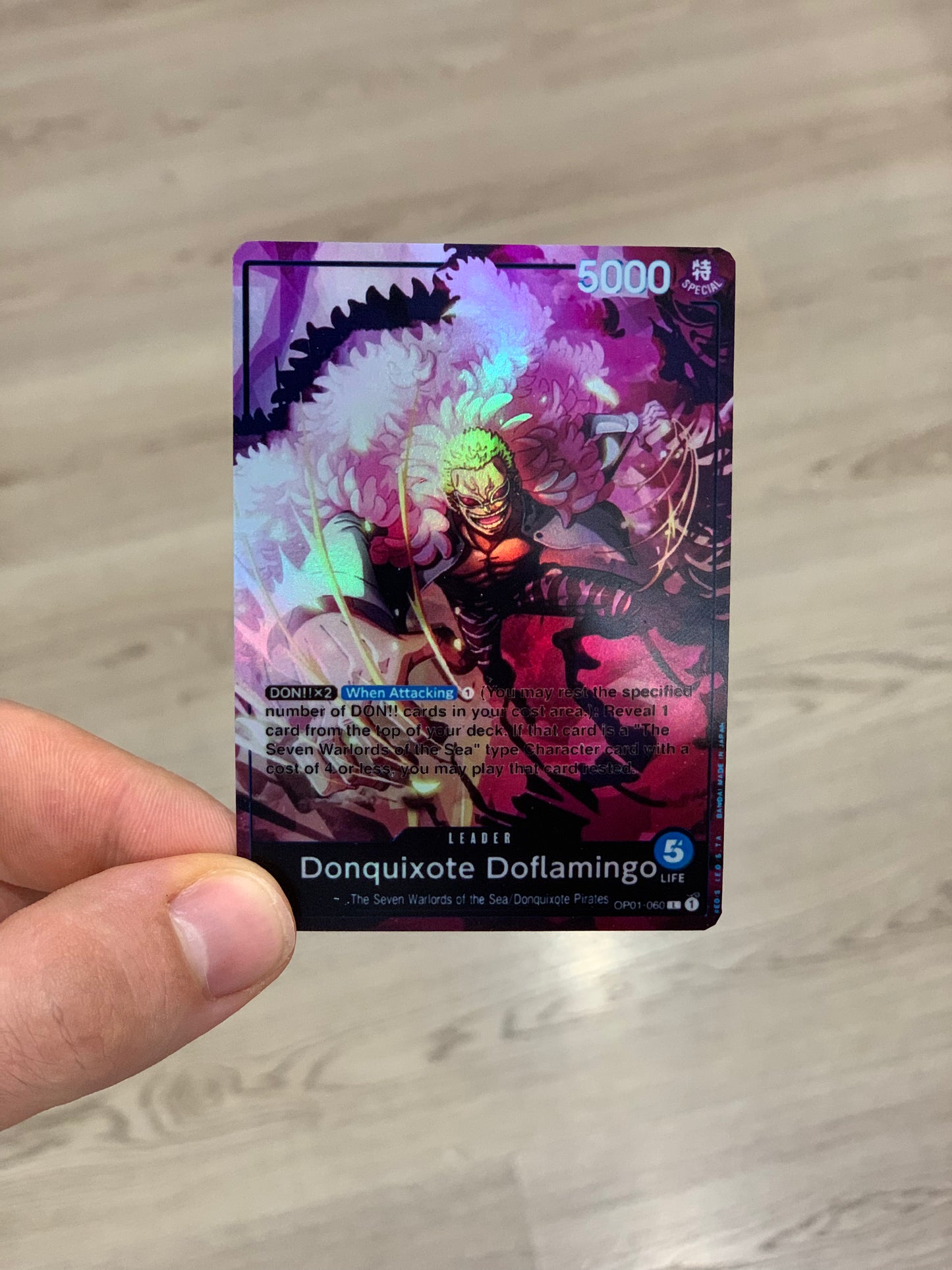 Doflamingo Leader Alt Art Custom